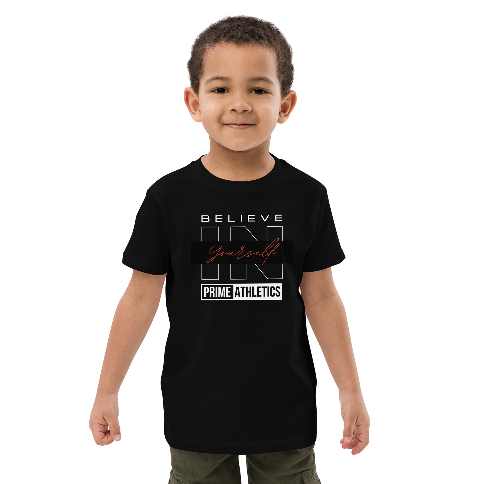 Prime Athletics - "Believe In Yourself " (Organic) Kid's Unisex T-Shirt