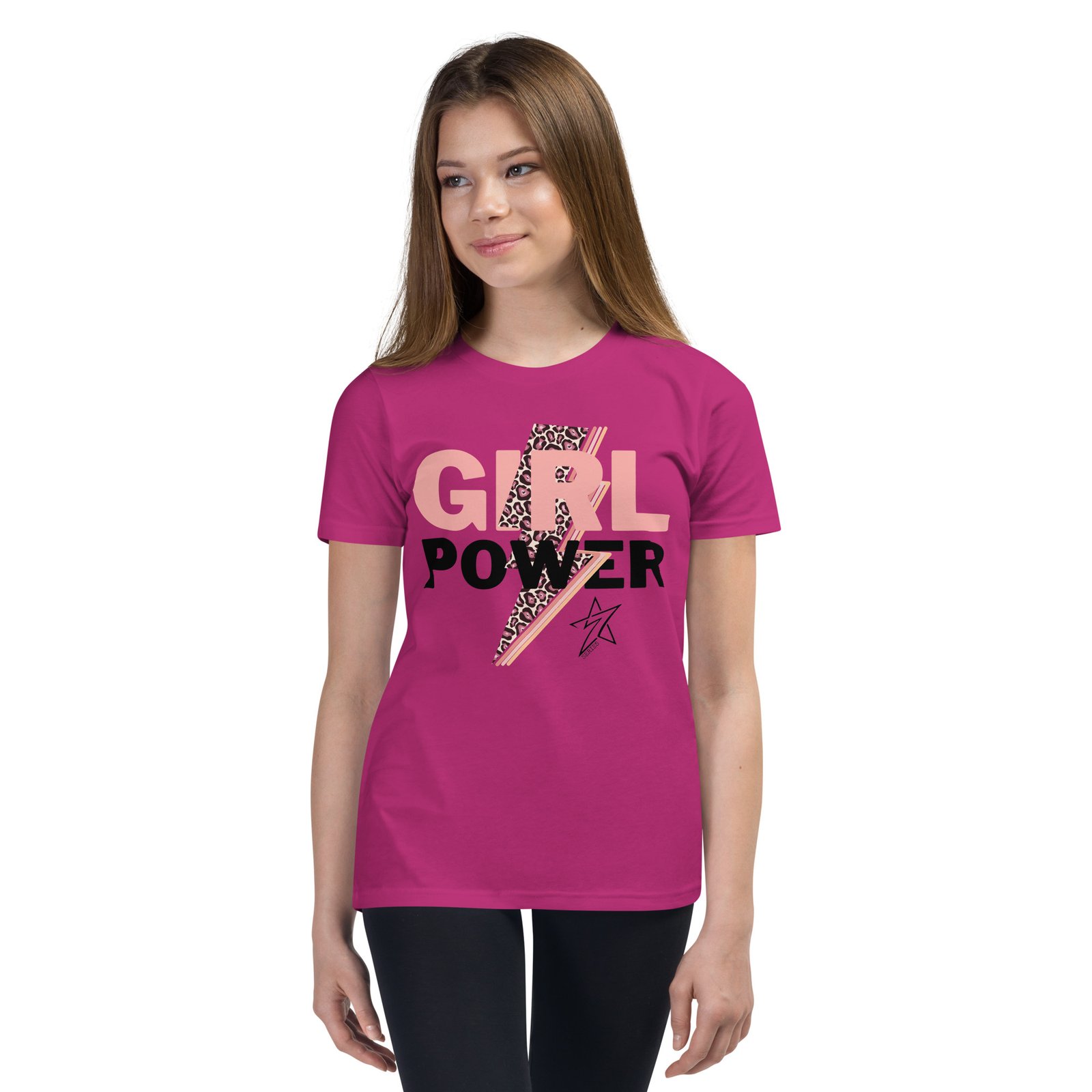 "7 Series - GIRL POWER" Youth Short Sleeve T-Shirt