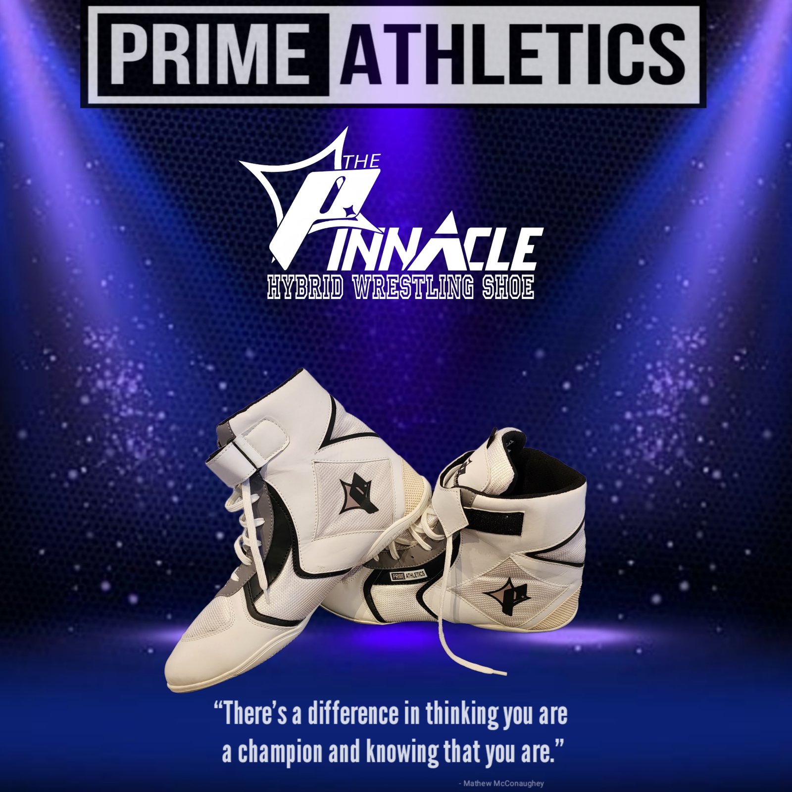 The Pinnacle (unisex) Hybrid Wrestling Shoe