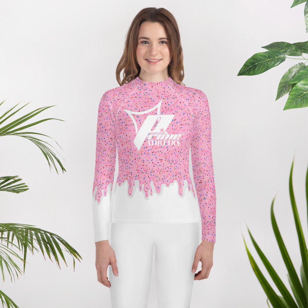 7Series - "Melting Sprinkles" - Youth Unisex L/S Rash Guard