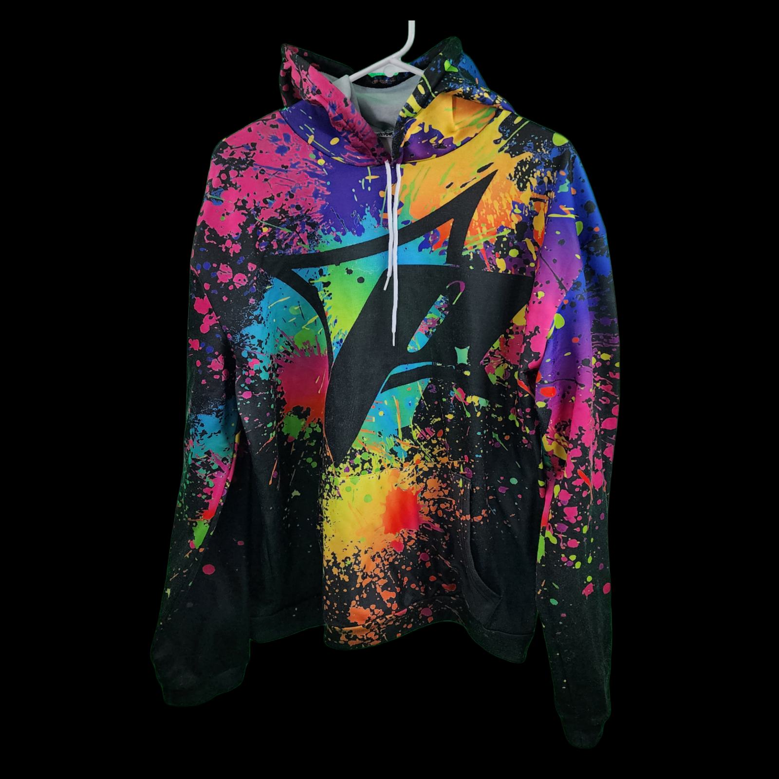 "Color Splatter" Pull-Over Hoodie