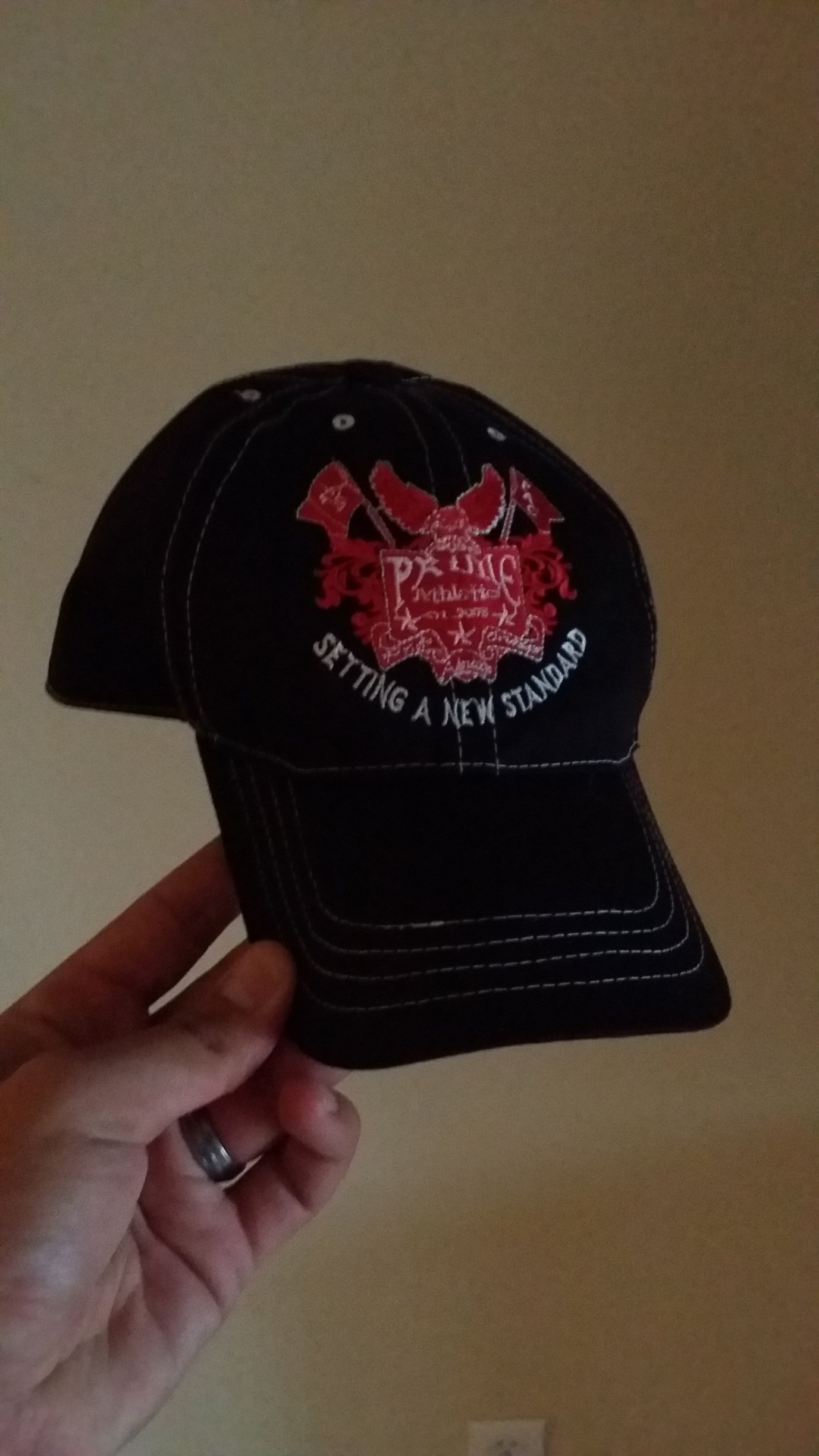 Winged Eagle Shield Flex Fit Hat
